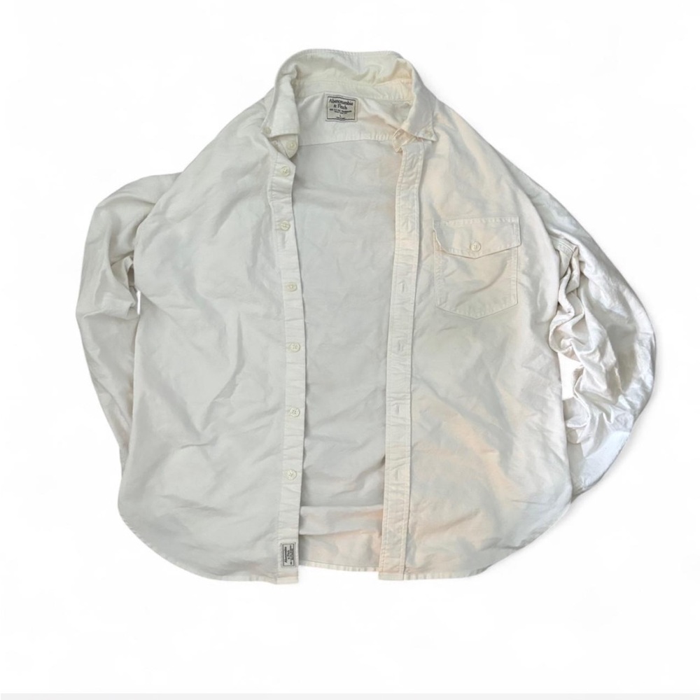 Abercrombie & Fitch Cream Shirt